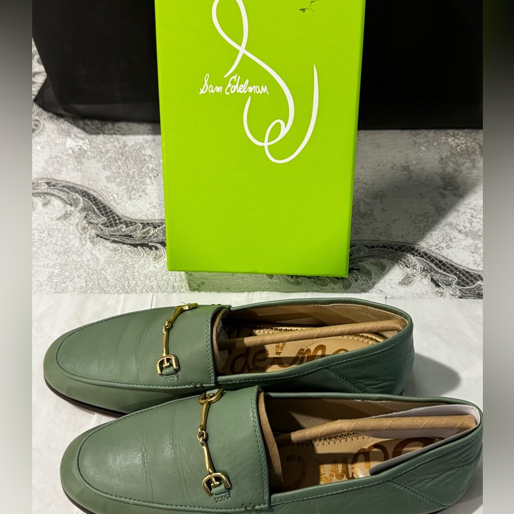 Sam Edelman Loraine Jade Leather Loafers
